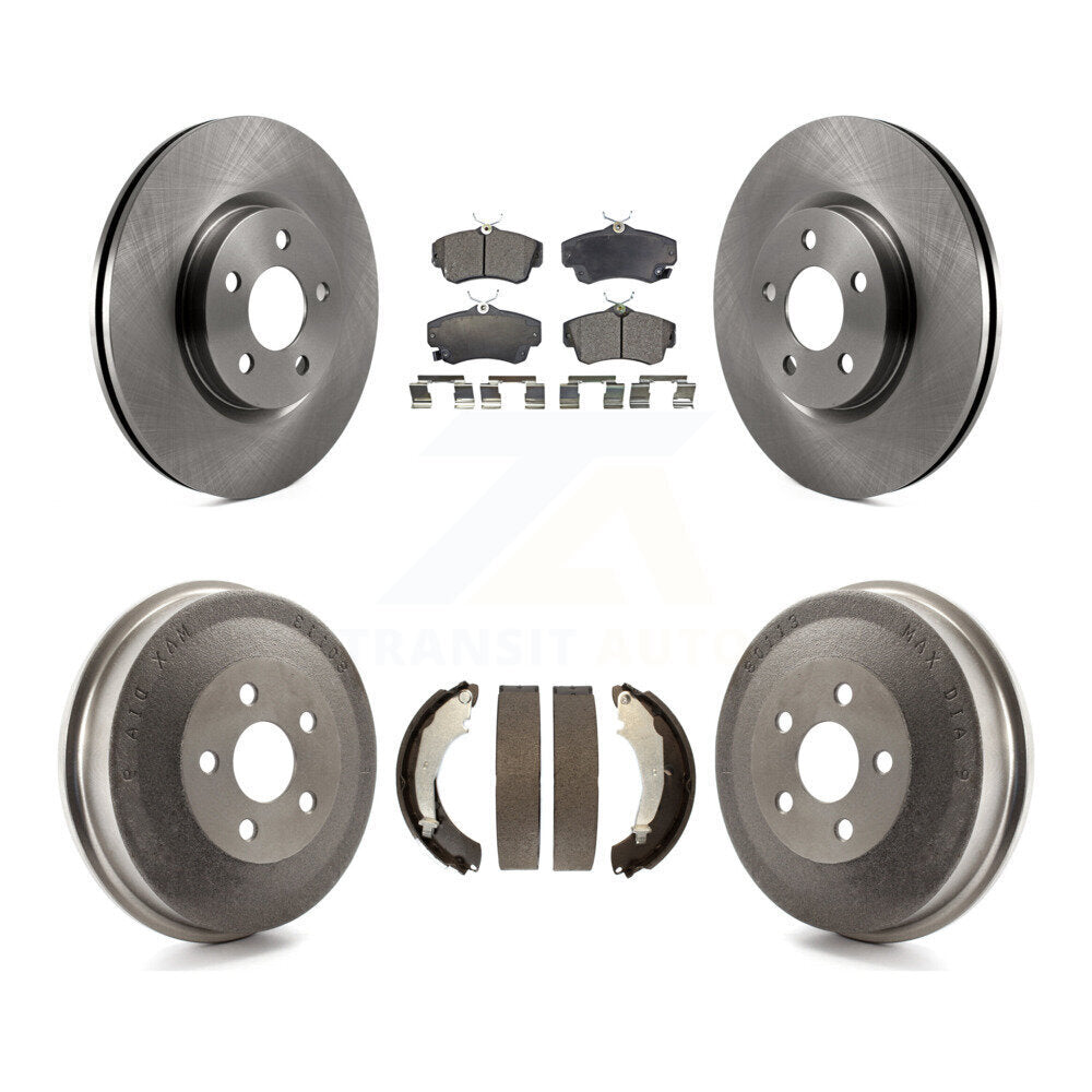 [Avant + Arrière] Kit de Disque et plaquette (céramique) de frein pour Chrysler PT Cruiser Naturally Aspirated K8T-103664