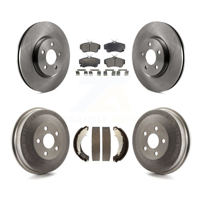 [Avant + Arrière] Kit de Disque et plaquette (céramique) de frein pour Chrysler PT Cruiser Naturally Aspirated K8T-103664