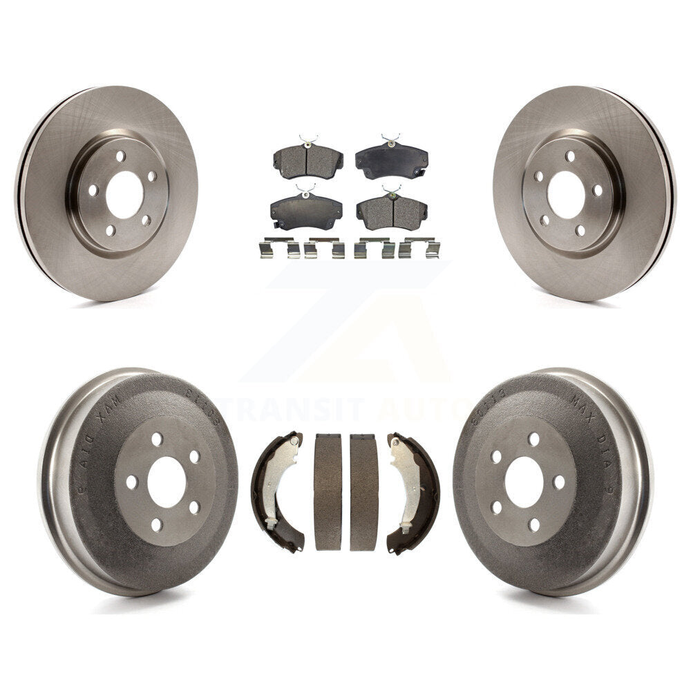 [Avant + Arrière] Kit de Disque et plaquette (céramique) de frein pour Chrysler PT Cruiser Turbocharged K8T-103665