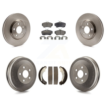 [Avant + Arrière] Kit de Disque et plaquette (céramique) de frein pour Chrysler PT Cruiser Turbocharged K8T-103665