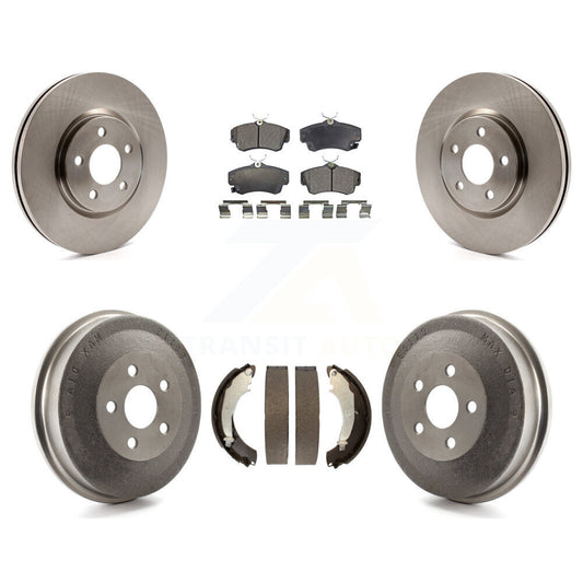 [Avant + Arrière] Kit de Disque et plaquette (céramique) de frein pour Chrysler PT Cruiser Turbocharged K8T-103665