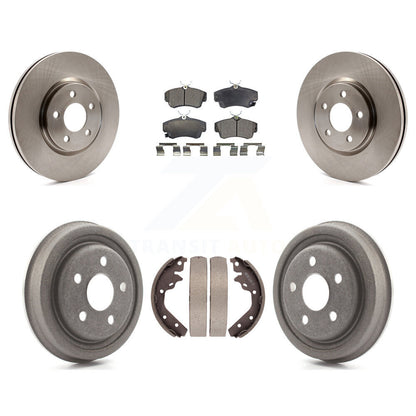 [Avant + Arrière] Kit de Disque et plaquette (céramique) de frein pour 2003 Dodge Neon SRT-4 K8T-103667