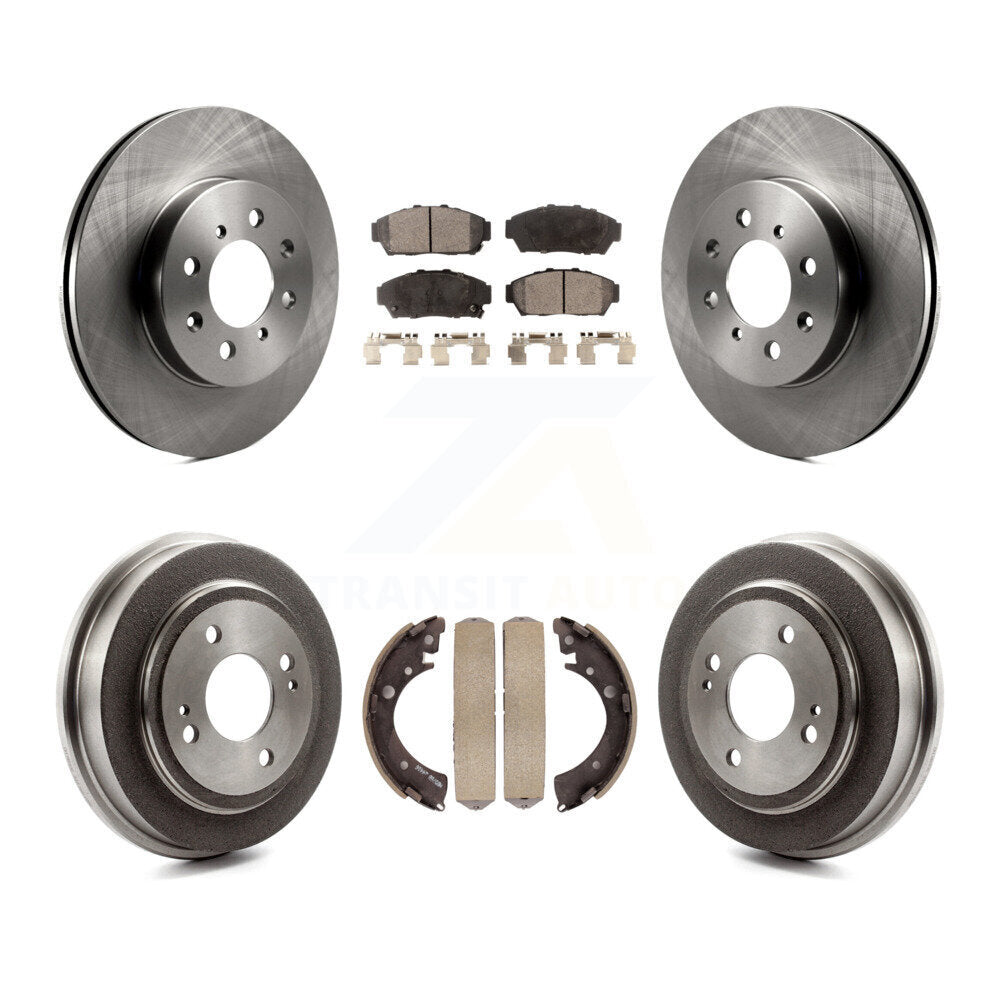 [Avant + Arrière] Kit de Disque et plaquette (céramique) de frein pour Honda Civic K8T-103670