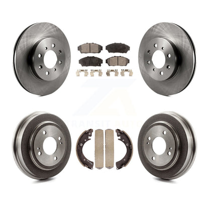 [Avant + Arrière] Kit de Disque et plaquette (céramique) de frein pour Honda Civic K8T-103670