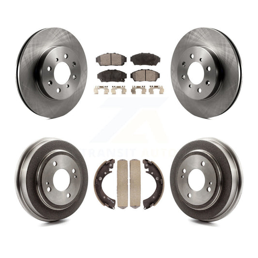 [Avant + Arrière] Kit de Disque et plaquette (céramique) de frein pour Honda Civic K8T-103670