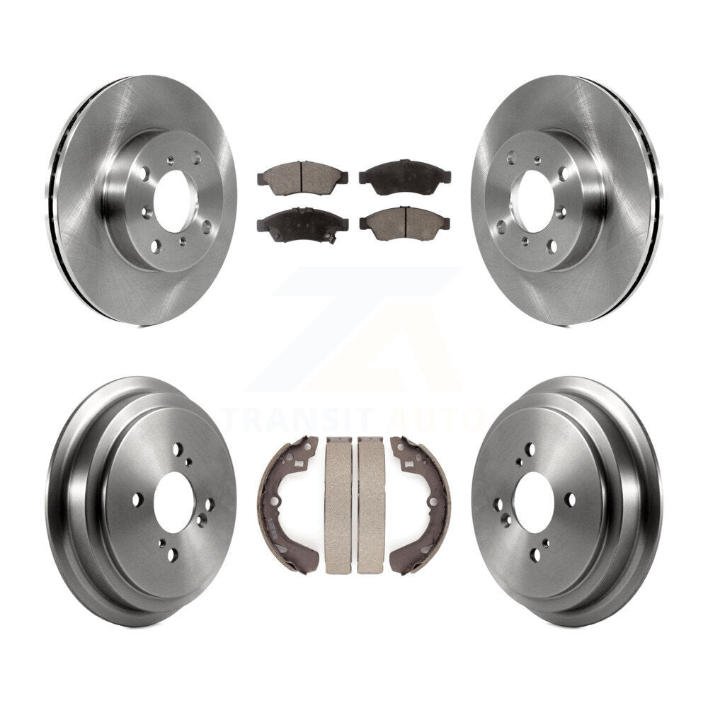[Avant + Arrière] Kit de Disque et plaquette (céramique) de frein pour 2006-2007 Suzuki Aerio K8T-103680