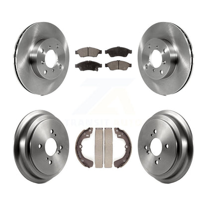 [Avant + Arrière] Kit de Disque et plaquette (céramique) de frein pour 2006-2007 Suzuki Aerio K8T-103680