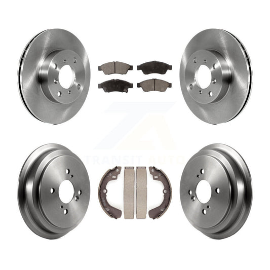 [Avant + Arrière] Kit de Disque et plaquette (céramique) de frein pour 2006-2007 Suzuki Aerio K8T-103680