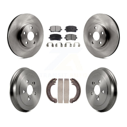 [Avant + Arrière] Kit de Disque et plaquette (céramique) de frein pour Toyota Corolla K8T-103685