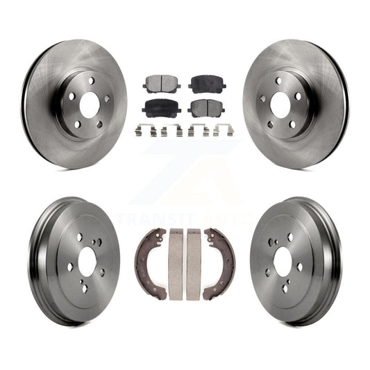[Avant + Arrière] Kit de Disque et plaquette (céramique) de frein pour Toyota Corolla K8T-103685
