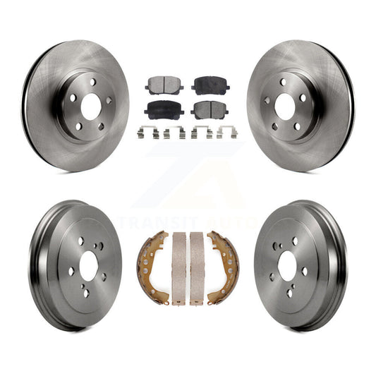 [Avant + Arrière] Kit de Disque et plaquette (céramique) de frein pour Toyota Corolla K8T-103686