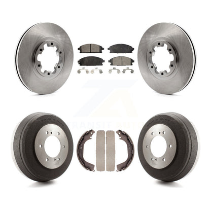 [Avant + Arrière] Kit de Disque et plaquette (céramique) de frein pour Nissan Pathfinder INFINITI QX4 K8T-103687