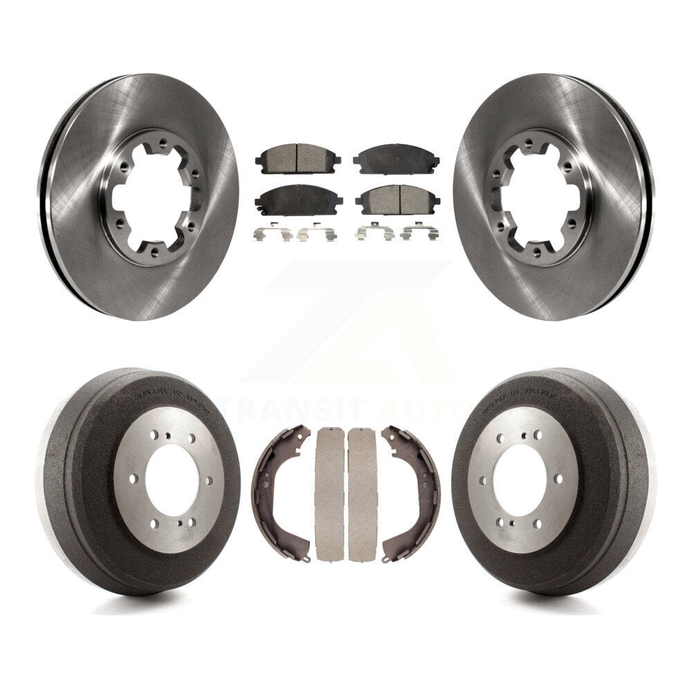 [Avant + Arrière] Kit de Disque et plaquette (céramique) de frein pour Nissan Pathfinder INFINITI QX4 K8T-103688