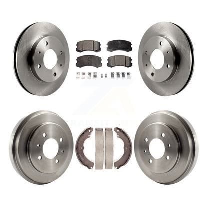 [Avant + Arrière] Kit de Disque et plaquette (céramique) de frein pour Mitsubishi Lancer K8T-103689