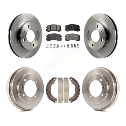 [Avant + Arrière] Kit de Disque et plaquette (céramique) de frein pour Mitsubishi Lancer K8T-103690