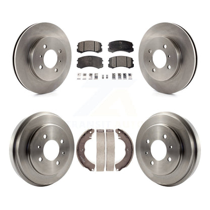[Avant + Arrière] Kit de Disque et plaquette (céramique) de frein pour Mitsubishi Lancer K8T-103691