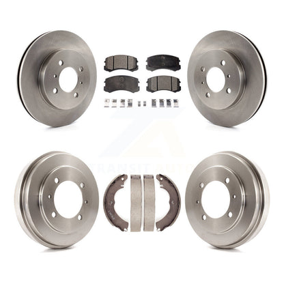 [Avant + Arrière] Kit de Disque et plaquette (céramique) de frein pour Mitsubishi Lancer ES K8T-103692