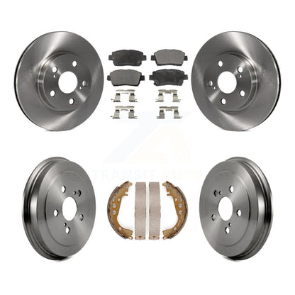 [Avant + Arrière] Kit de Disque et plaquette (céramique) de frein pour 2004-2008 Toyota Prius K8T-103695