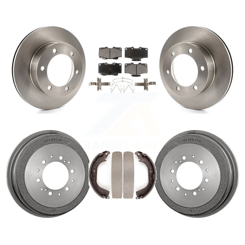 [Avant + Arrière] Kit de Disque et plaquette (céramique) de frein pour Toyota 4Runner Tacoma K8T-103711