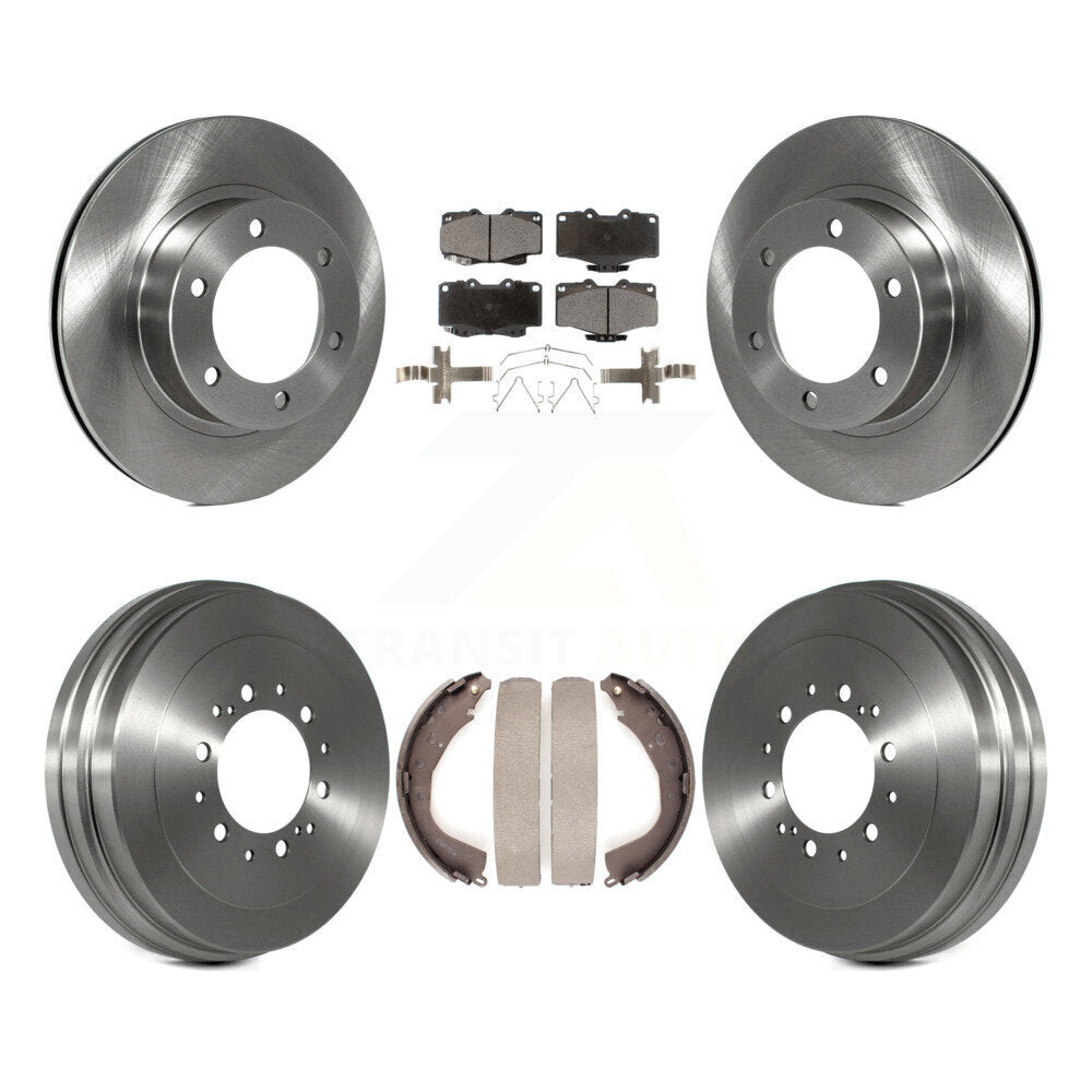 [Avant + Arrière] Kit de Disque et plaquette (céramique) de frein pour Toyota Tacoma 4Runner K8T-103712