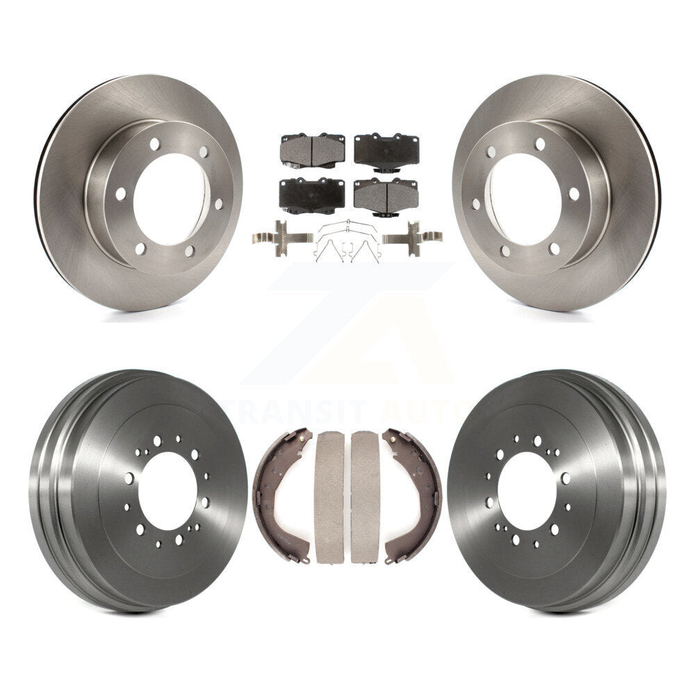 [Avant + Arrière] Kit de Disque et plaquette (céramique) de frein pour Toyota Tacoma 4Runner K8T-103713