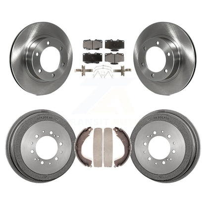 [Avant + Arrière] Kit de Disque et plaquette (céramique) de frein pour 2001 Toyota 4Runner avec 16" Factory Wheels K8T-103714