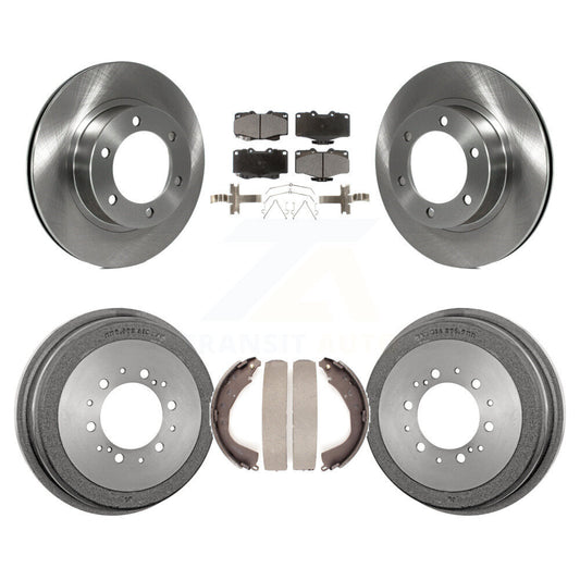 [Avant + Arrière] Kit de Disque et plaquette (céramique) de frein pour 2001 Toyota 4Runner avec 16" Factory Wheels K8T-103714