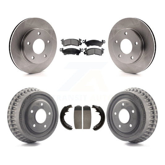 [Avant + Arrière] Kit de Disque et plaquette (céramique) de frein pour GMC Jimmy K8T-103718