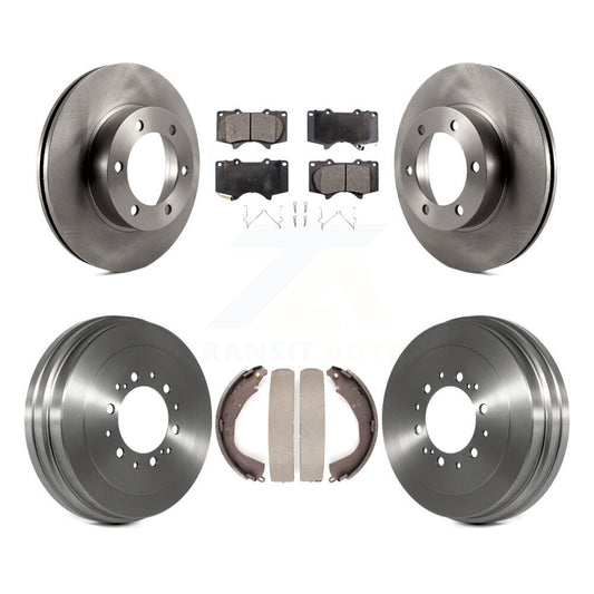 [Avant + Arrière] Kit de Disque et plaquette (céramique) de frein pour 2004-2006 Toyota Tundra K8T-103722