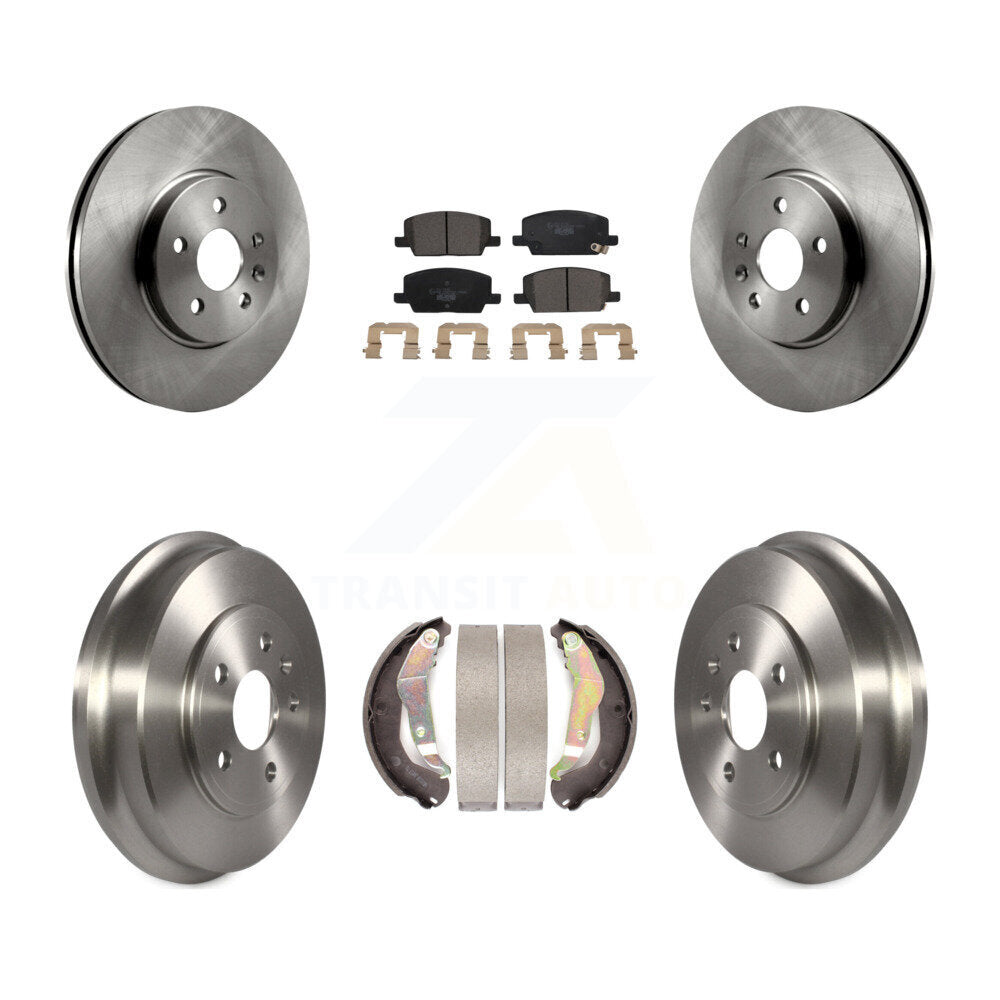 [Avant + Arrière] Kit de Disque et plaquette (céramique) de frein pour Chevrolet Trax K8T-103723