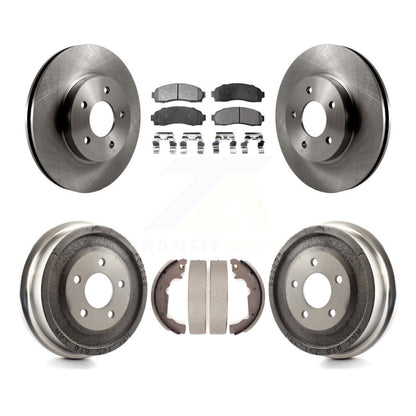 [Avant + Arrière] Kit de Disque et plaquette (céramique) de frein pour Saturn Vue Chevrolet Equinox Pontiac Torrent K8T-103724