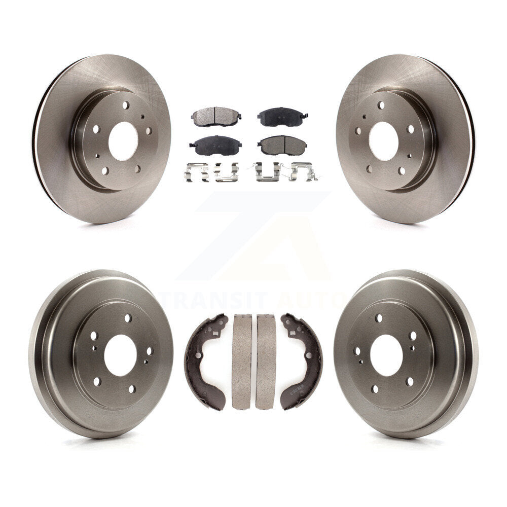 [Avant + Arrière] Kit de Disque et plaquette (céramique) de frein pour 2007-2012 Suzuki SX4 rear brakes K8T-103729