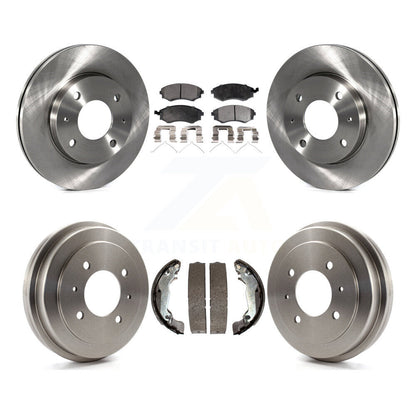 [Avant + Arrière] Kit de Disque et plaquette (céramique) de frein pour Hyundai Elantra rear brakes K8T-103732