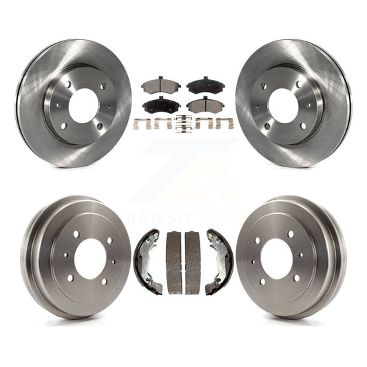 [Avant + Arrière] Kit de Disque et plaquette (céramique) de frein pour Hyundai Elantra rear brakes K8T-103733