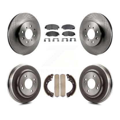 [Avant + Arrière] Kit de Disque et plaquette (céramique) de frein pour Honda Civic Acura EL K8T-103737