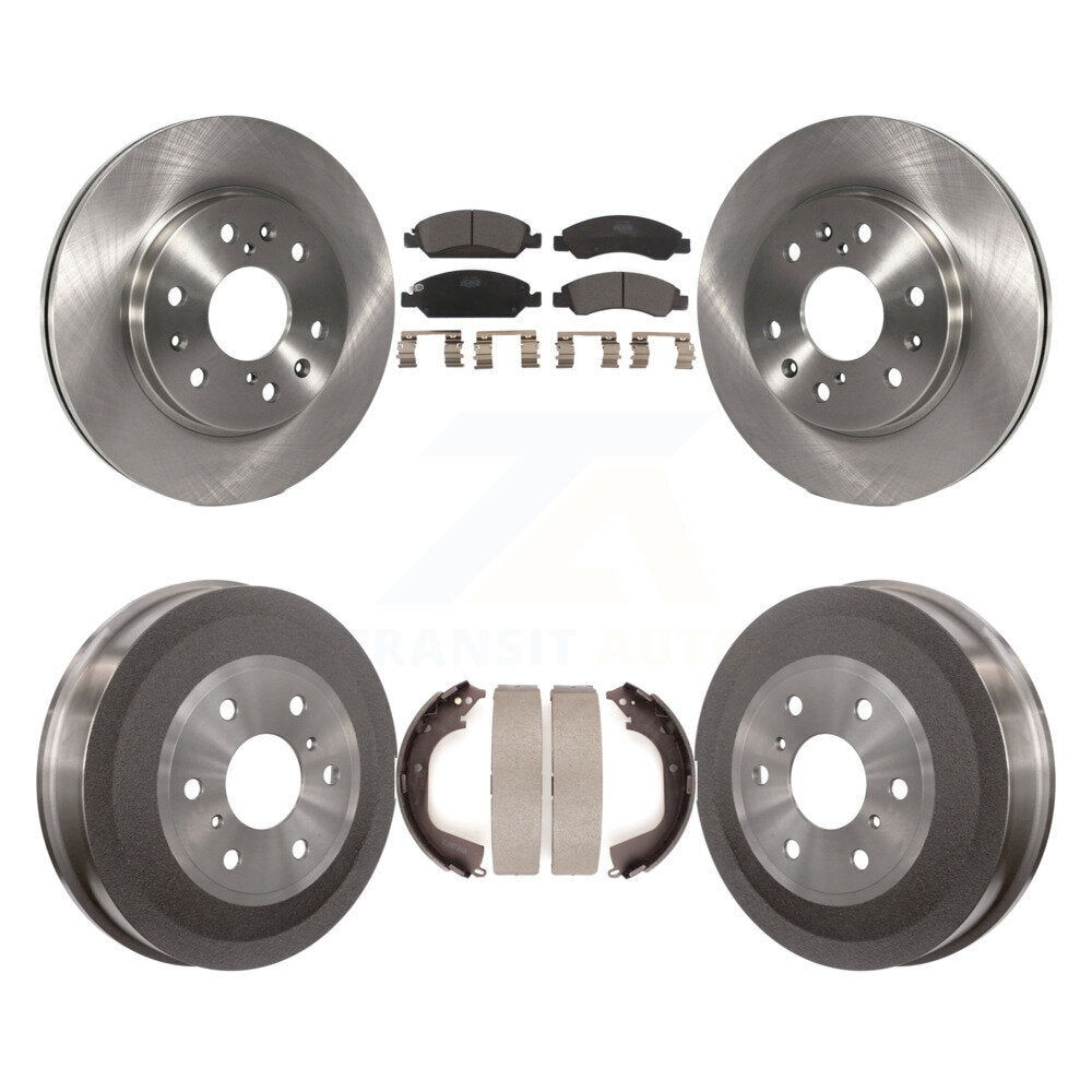 [Avant + Arrière] Kit de Disque et plaquette (céramique) de frein pour Chevrolet Silverado 1500 GMC Sierra K8T-103758