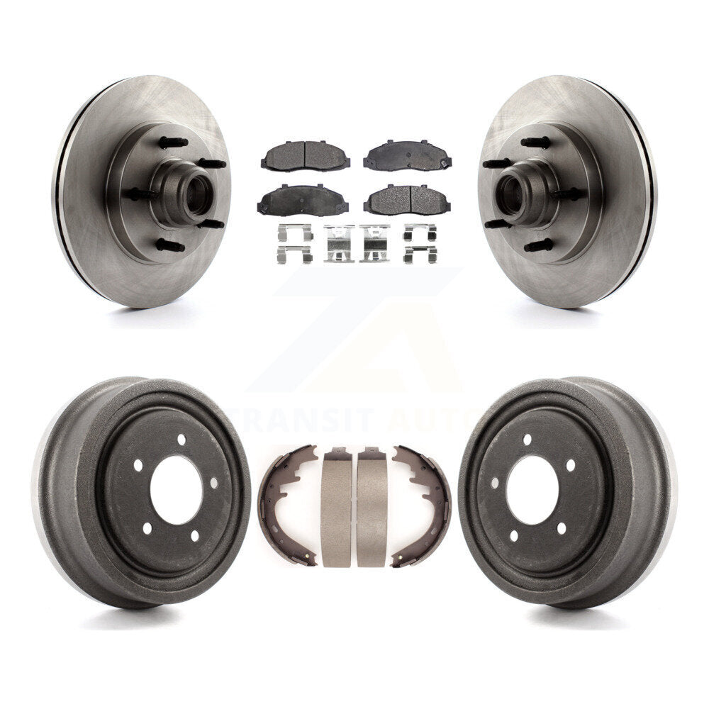 [Avant + Arrière] Kit de Disque et plaquette (céramique) de frein pour Ford F-150 K8T-103763