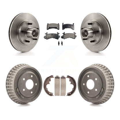 [Avant + Arrière] Kit de Disque et plaquette (céramique) de frein pour Chevrolet S10 GMC Sonoma Jimmy Blazer K8T-103768