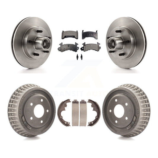 [Avant + Arrière] Kit de Disque et plaquette (céramique) de frein pour Chevrolet S10 GMC Sonoma Jimmy Blazer K8T-103768
