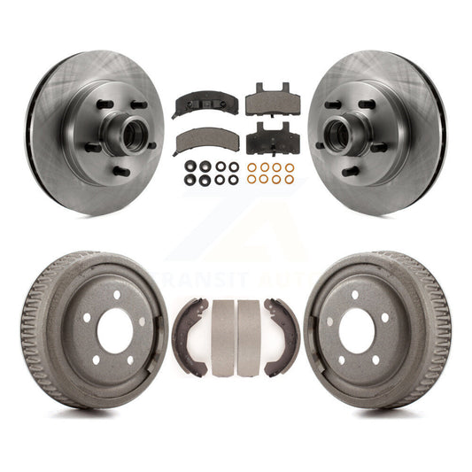 [Avant + Arrière] Kit de Disque et plaquette (céramique) de frein pour GMC Yukon avec 10" Diameter K8T-103778