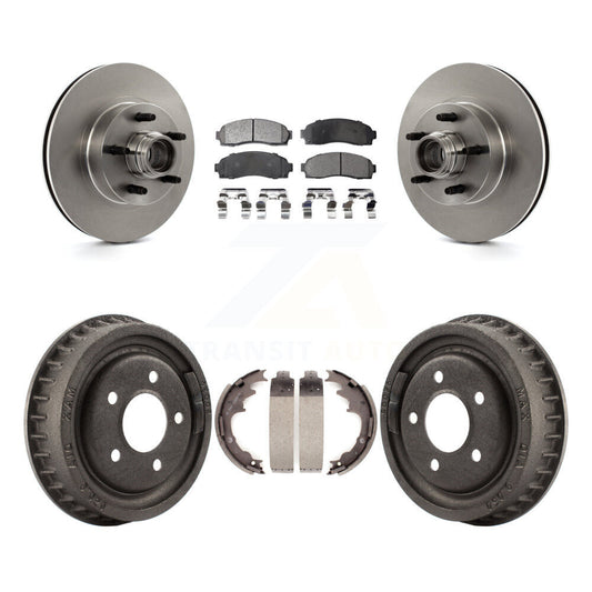 [Avant + Arrière] Kit de Disque et plaquette (céramique) de frein pour 2006-2009 Ford Ranger RWD avec 9" Diameter K8T-103784