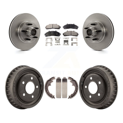 [Avant + Arrière] Kit de Disque et plaquette (céramique) de frein pour Ford Ranger avec 9" Diameter K8T-103790