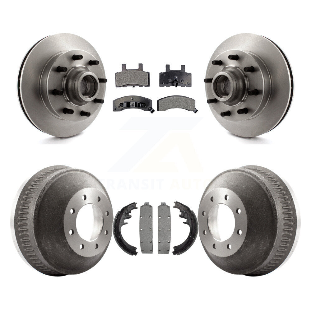 [Avant + Arrière] Kit de Disque et plaquette (céramique) de frein pour Chevrolet C2500 C1500 Suburban GMC K8T-103796