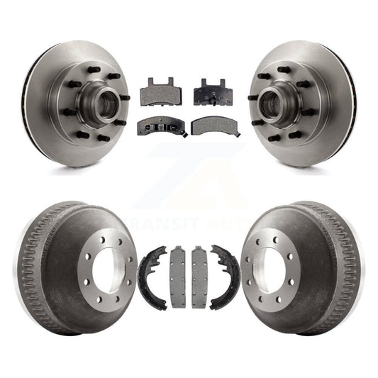 [Avant + Arrière] Kit de Disque et plaquette (céramique) de frein pour Chevrolet C2500 C1500 Suburban GMC K8T-103796