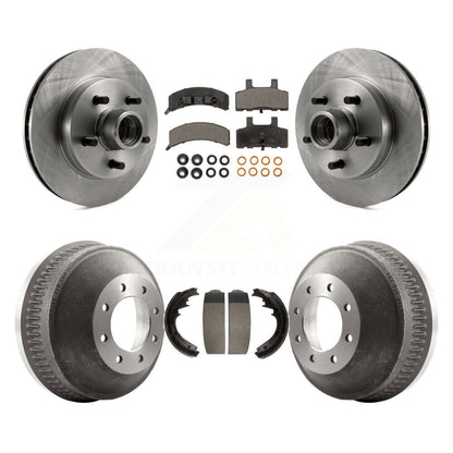 [Avant + Arrière] Kit de Disque et plaquette (céramique) de frein pour 1998-1999 C1500 Suburban Chevrolet GMC avec 13" Diameter GAS engine K8T-103797