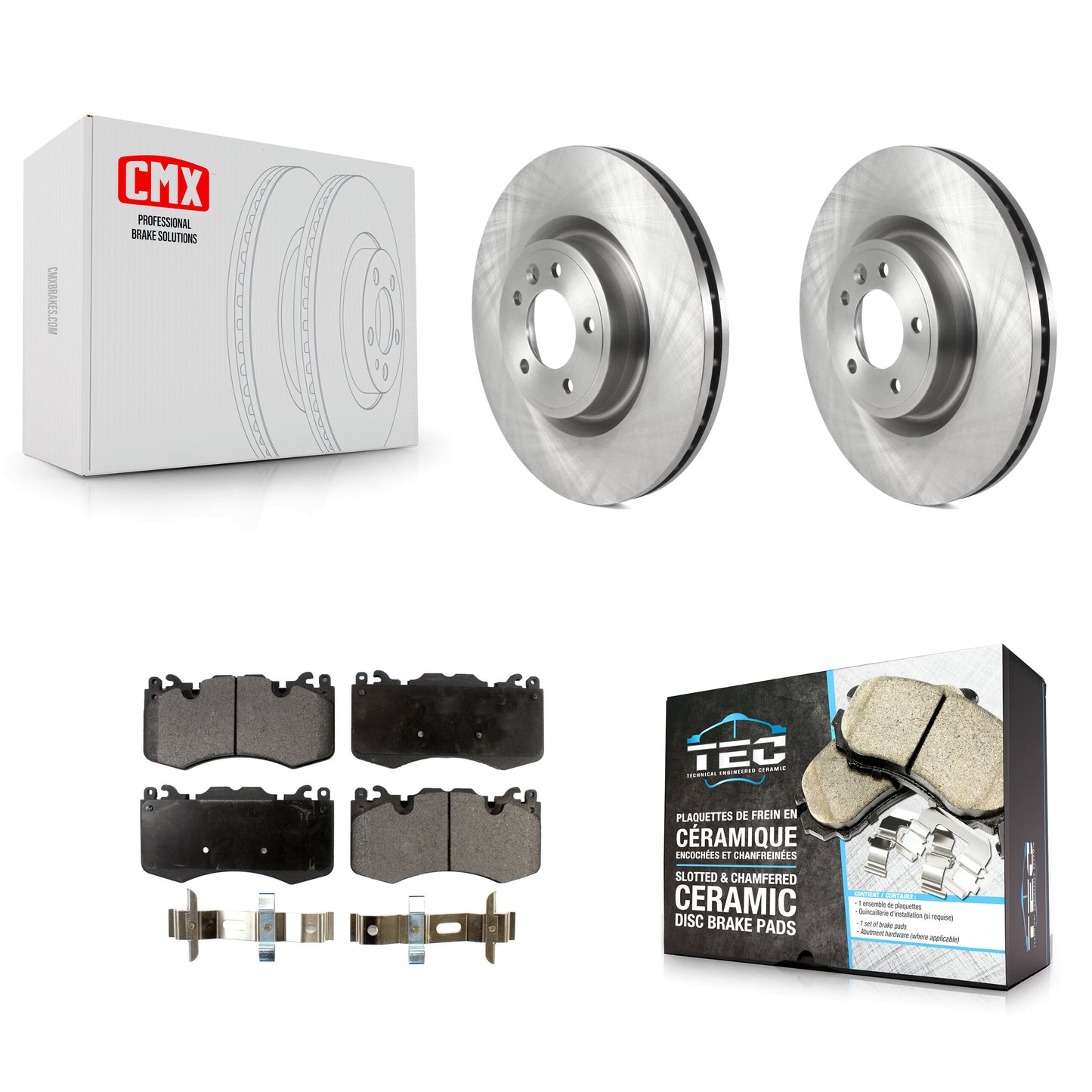 [Avant] Kit de Disque et plaquette (céramique) de frein pour Land Rover Range Sport avec 363mm Diameter Rotor K8T-103820