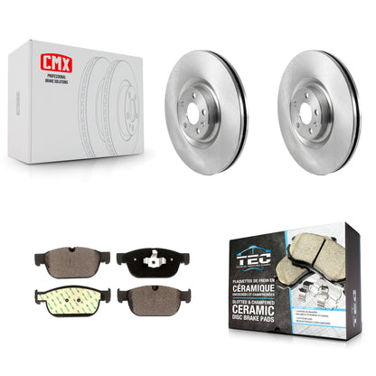 [Avant] Kit de Disque et plaquette (céramique) de frein pour 2016-2019 Volvo XC90 avec 366mm Diameter Rotor K8T-103829