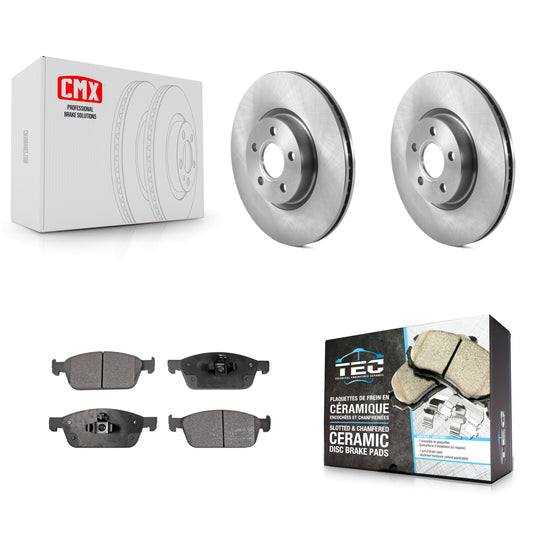 [Avant] Kit de Disque et plaquette (céramique) de frein pour Ford Connect K8T-103832