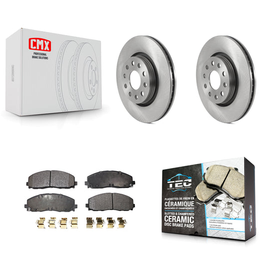 [Avant] Kit de Disque et plaquette (céramique) de frein pour Jeep Wrangler Gladiator K8T-103835