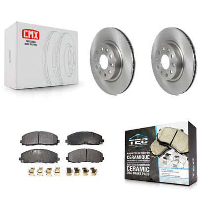 [Avant] Kit de Disque et plaquette (céramique) de frein pour 2018-2022 Jeep Wrangler sans Heavy Duty Brakes Code BRY K8T-103836